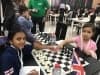 Siena playing in round 1 of U9 Girls v Kausar Ali (KAZ)