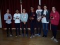 Individual Blitz winner and runners-up