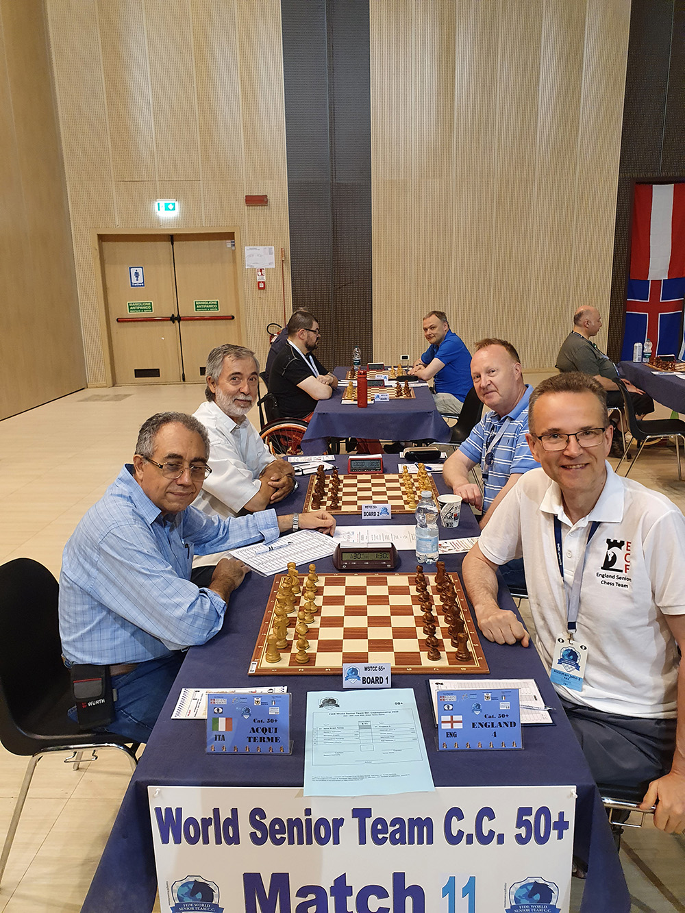 U.S.A. Wins FIDE World Senior Team Championships 50+