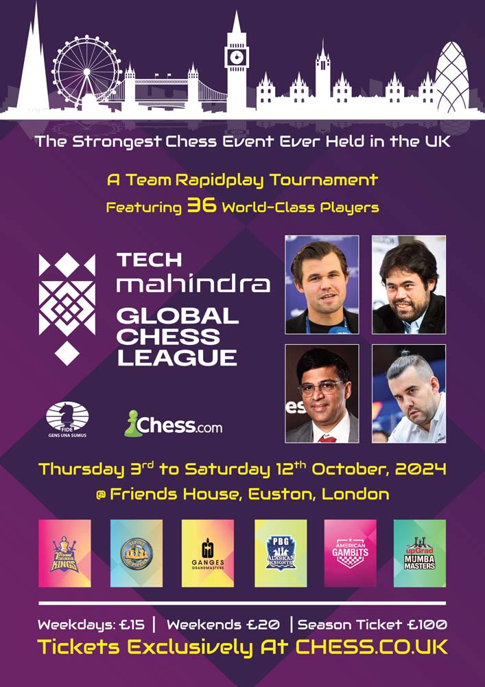 Tech Mahindra Global Chess League English Chess Federation